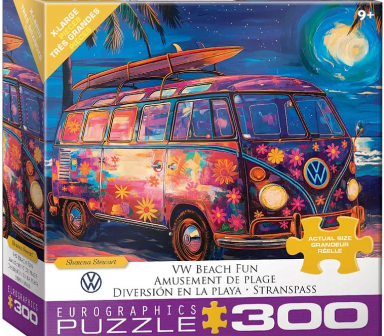 Eurographics VW Beetle Splash Tin Puzzle – 550 Piece