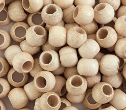 Euro Wood Beads – Round 8mm – Natural