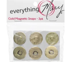 Everything Mary Magnetic Snap Med Gold, 3 pc
