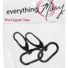 Everything Mary Swivel Clasp Black, 2 pc