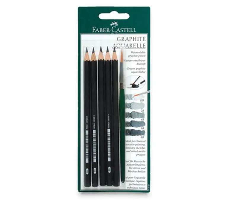Faber-Castell Aquarelle Water Soluble Pencil Set