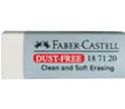 Faber-Castell Eraser – White Vinyl