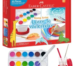 Faber Castell Young Artist Learn to Watercolor Paint Set