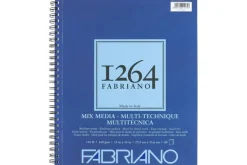Fabriano 1264 Drawing Pad, 18″x24″, 75lb, 25 Sheets