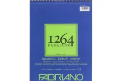 Fabriano 1264 Drawing Pad, 18″x24″, 75lb, 25 Sheets