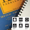 Fabriano 1264 Mixed Media Pad, 7″x10″, 110lb, 60 Sheets