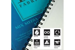 Fabriano 1264 Sketch Pad, 5.5″x8.5″, 60lb, 100 Sheets