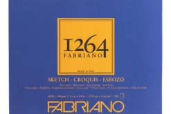 Fabriano 1264 Sketch Pad, 5.5″x8.5″, 60lb, 100 Sheets