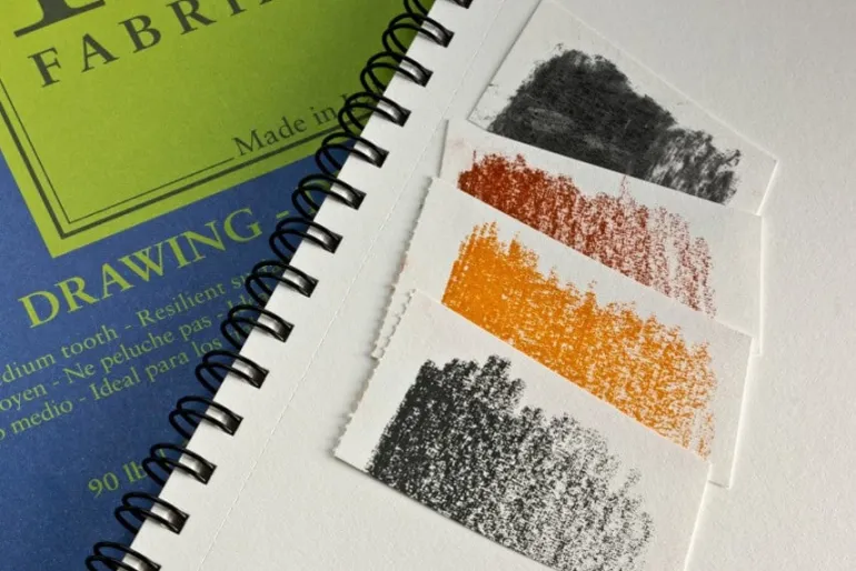 Fabriano 1264 Sketch Pad, 9″x12″, 60lb, 100 Sheets
