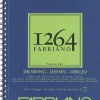 Fabriano 1264 Sketch Pad, 9″x12″, 60lb, 100 Sheets