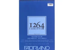 Fabriano 1264 Watercolor Pad, 8″x8″, 140lb, 30 Sheets