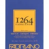 Fabriano 1264 Watercolor Pad, 4″x8″, 140lb, 30 Sheets