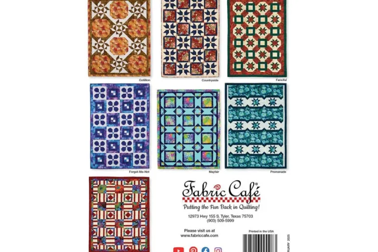 Fabric Café Make It Home with 3-Yard Quilts Sewing Book FC032541