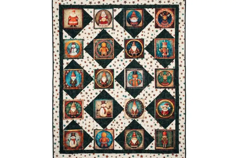 Fabric Café Panel Perfect 3-Yard Quilts Book #FC032543