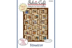 Fabric Café Streetcar Quilt Sewing Pattern FC92404