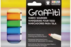 Fabric Markers – Fluorescent Fine 6pc Set