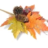 Fall Berry Pinecones and Maple Leaves Pick – 16-inch