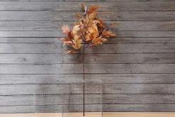 33″ Fall Oak Spray with Acorns