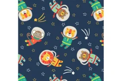Fantastic Flannel Rainbow Scatter on Green