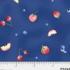 Farmers Market Tiny Fruit Tossed on Dark Blue
