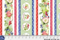 Farmers Market Towelband Cut 22.5-inches by 42-inches