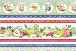 Farmers Market Towelband Cut 22.5-inches by 42-inches