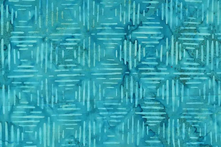 Fawn Batiks Herbs in Coral