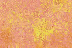 Fawn Batiks Herbs on Mandarin Orange