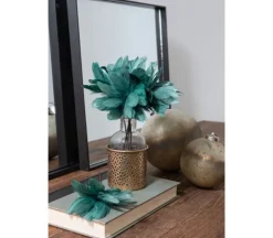 Feather Spray – 4.75-inch – Teal