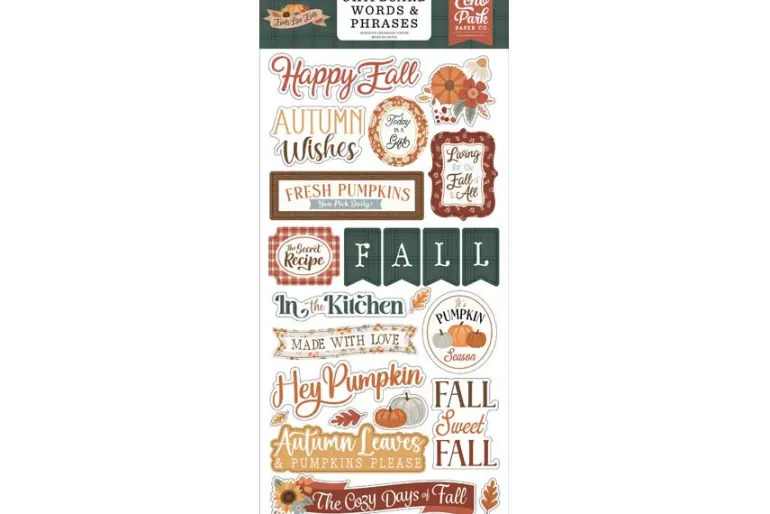 Feels Like Fall Autumnal Plaid 12×12 Patterned Paper