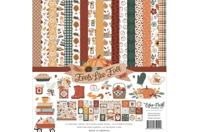 Feels Like Fall Autumn Gingham Washi Tape