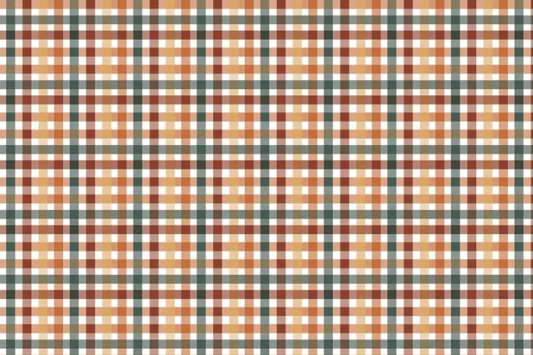 Feels Like Fall Autumn Gingham Washi Tape