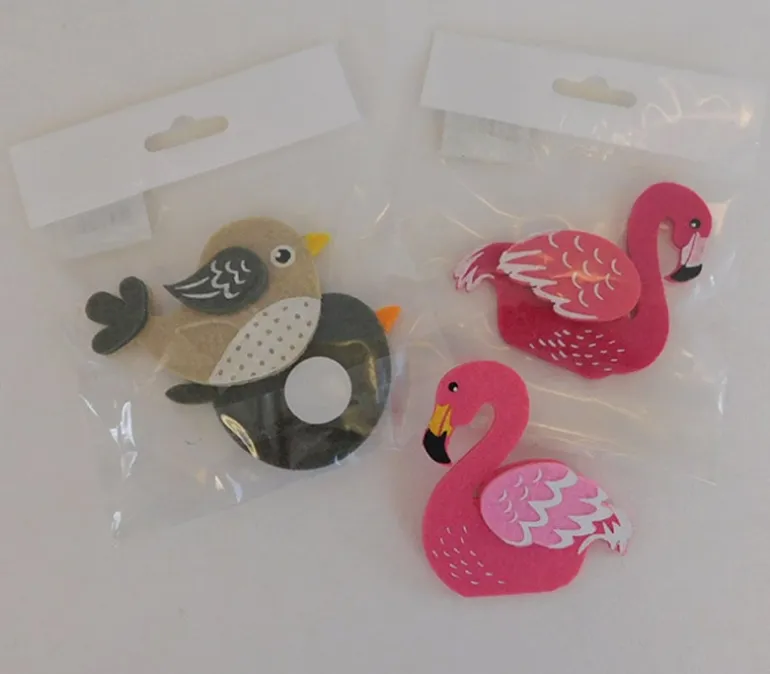 Felt Animals with Sticky Back – Assorted Sizes and Styles – Style Shipped is Randomly Picked From Animals