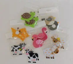 Felt Animals with Sticky Back – Assorted Sizes and Styles – Style Shipped is Randomly Picked From Animals