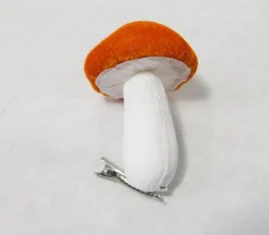 Felt Mushroom Set with Clips – 6 Piece