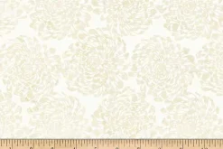 Ferns Batiks Seeded Floral in Oyster Beige
