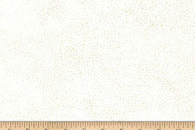 Ferns Batiks Swirling Petals in Oyster Beige