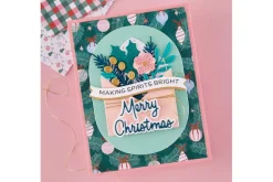 Festive Floral Mix Etched Dies
