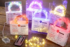 Firefly Lights – 100 Bulb LED String with Remote – Indoor/Outdoor