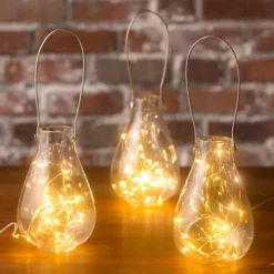 Firefly Lights – Warm White – 30 Bulb Set – 3 Pack Micro LED Strands