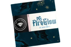 Fireglow Scribe in Watercress with Gold Highlights