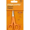 Fiskars 5-inch Micro Tip Fashion Scissor Orange