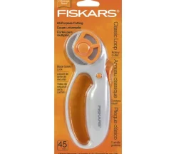 Fiskars® 45 mm. Loop Handle Rotary Cutter – Light Gray  Trilinglual