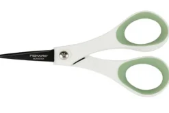 Fiskars Non-Stick Titanium Softgrip Detail Scissors 5in