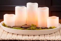 Flameless LED Candle Set – 5 Piece (see color)