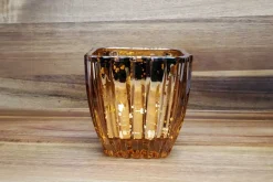 Flicker-Flame LED Pillar Candle with Touch Control – 3″x4″