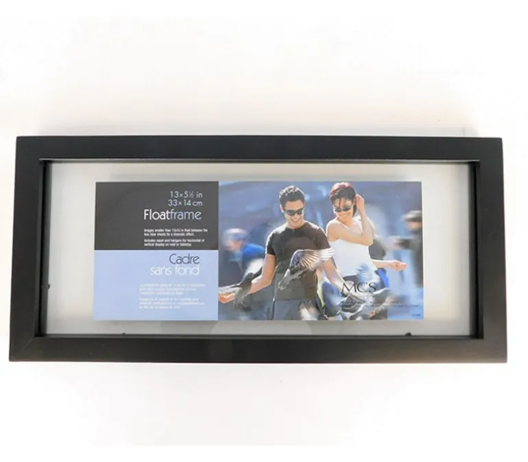 Float Frame – 5.5-inch x 13-inch – Black