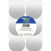 FloraCraft Ball – Styrofoam – 2.4-inch – 6 Piece – White
