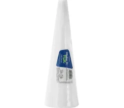 FloraCraft Cone – Styrofoam – 12-inch x 3-7/8-inch – White