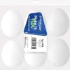 FloraCraft Egg – Styrofoam – 2-1/2-inch x 1-7/8-inch – 6 Piece – White